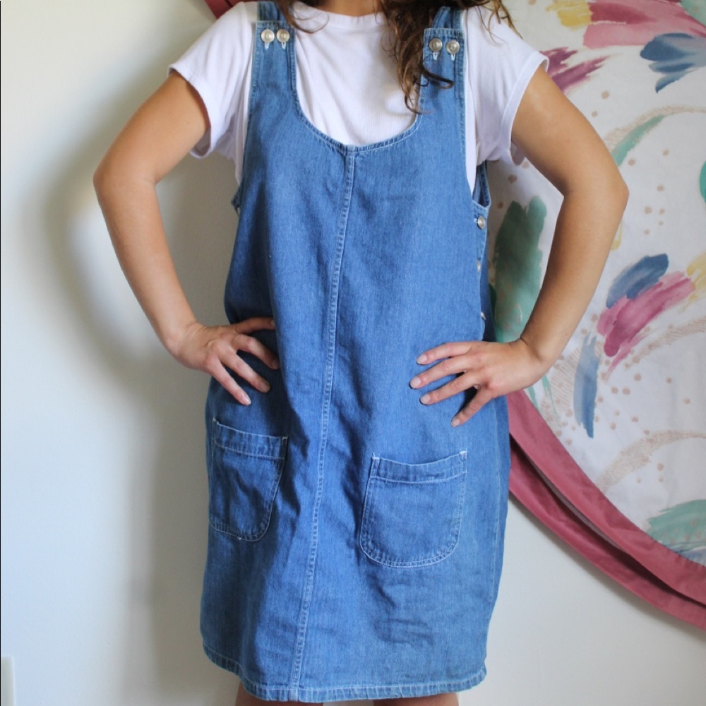 Vintage Overall Dress